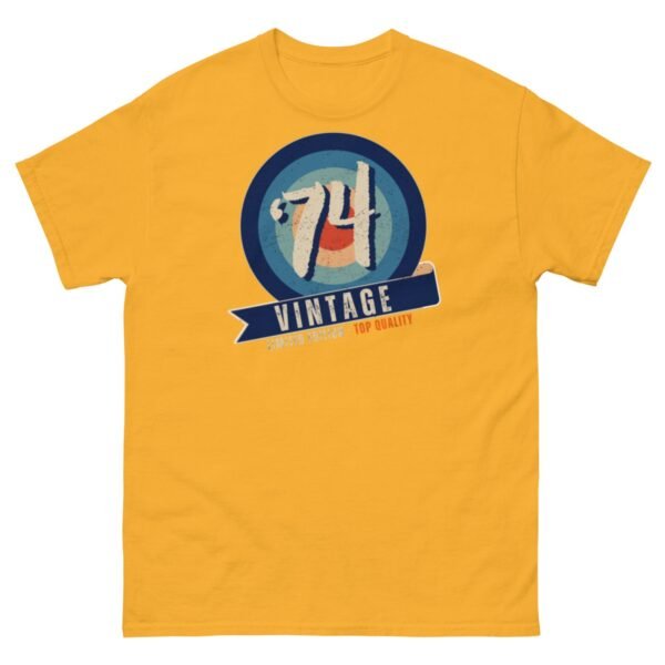 1974 Birthday t-shirt ’74 Vintage 1974 Gift Limited Edition T-shirt - Image 12