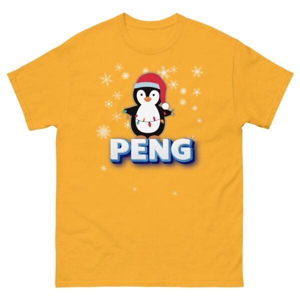 PENG – Penguin Christmas T-shirt for Peng Men - Image 10