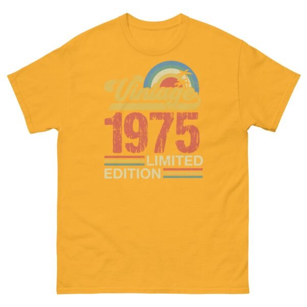 Vintage 1975 T-shirt Limited Edition 50th Birthday T shirt - Image 13