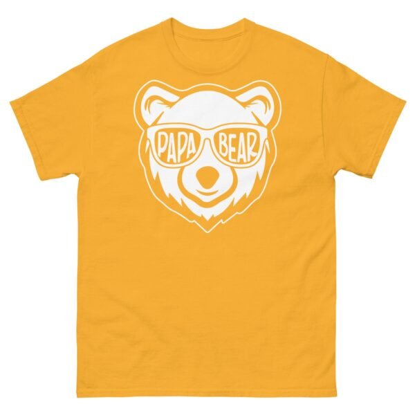 Papa Bear T-shirt Gift For Dad - Image 14