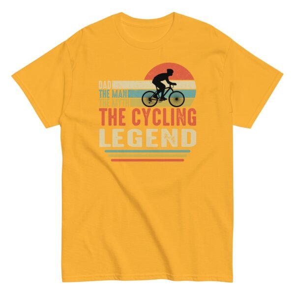 Dad The Man The Myth The Cycling Legend t-shirt - Image 12