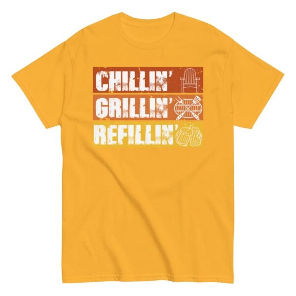 BBQ T-Shirt Chillin’ Grillin’ Refillin’ - Image 14