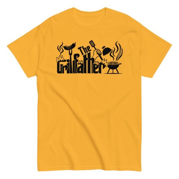 The Grillfather BBQ T shirt Gift For Dad Barbecue T-shirt - Image 10