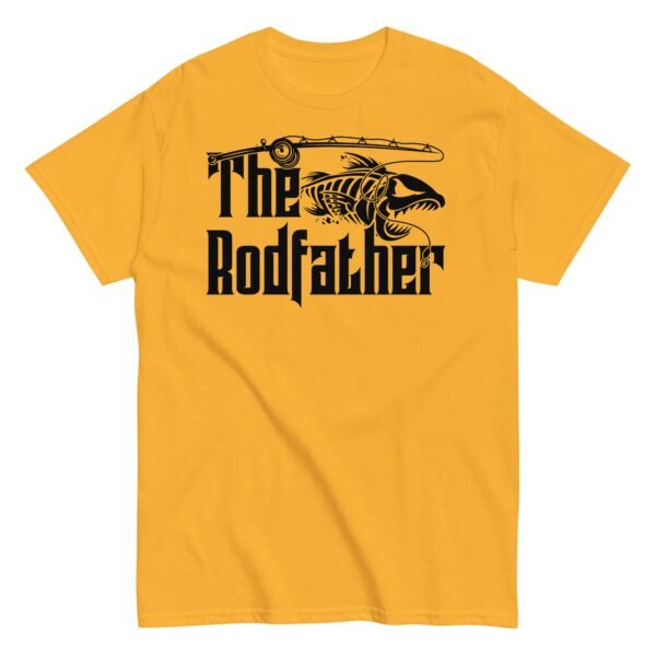 The Rodfather T Shirt Gift For Fishing Dads - Image 8