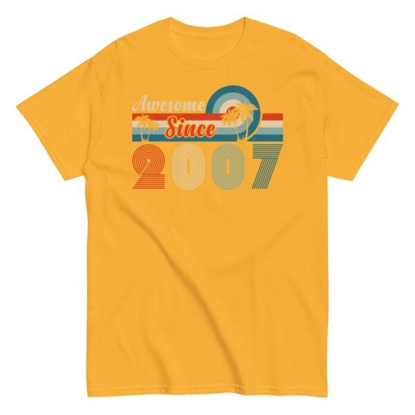 Awesome Since 2007 Birthday T-shirt Gift Idea - Image 11