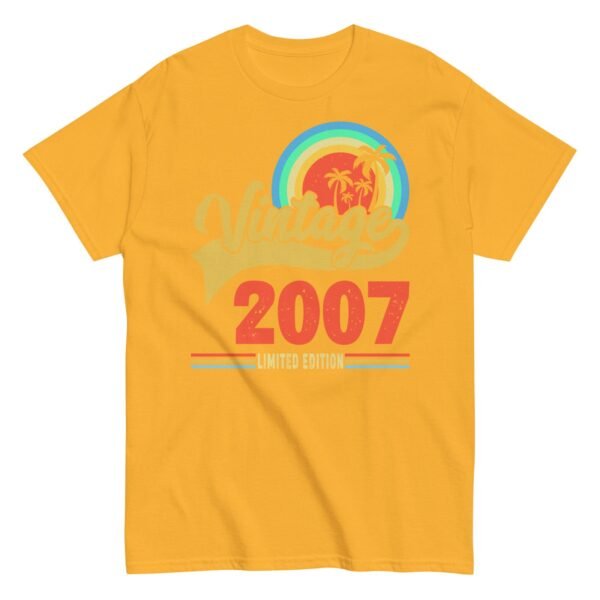 Vintage 2007 Limited Edition Birthday T-shirt Gifts - Image 13