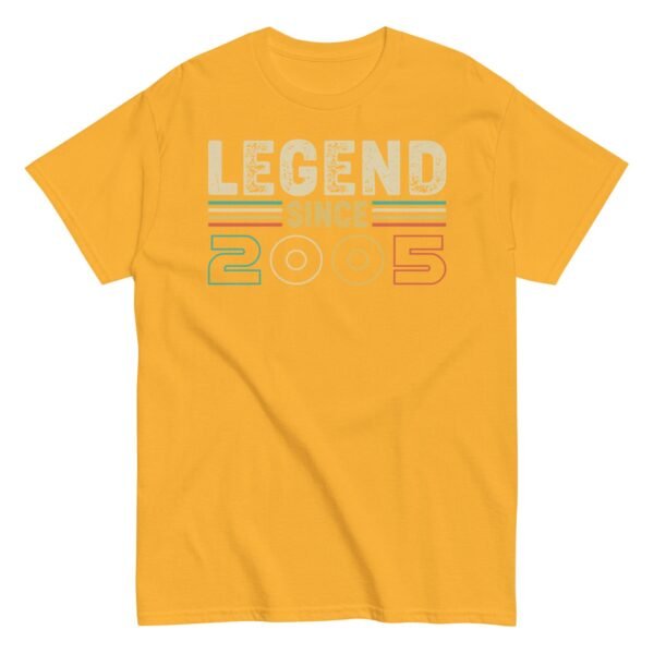 Legend Since 2005 T-shirts Birthday Gifts - Image 14