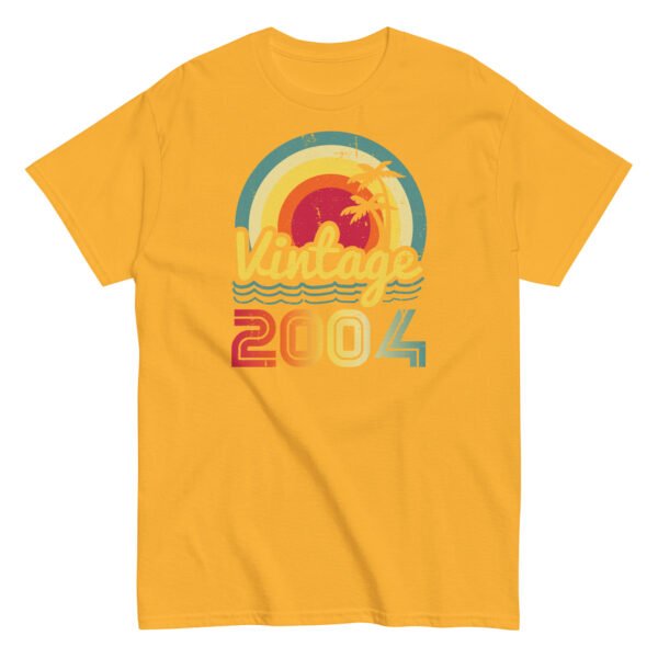 Vintage 2004 Sunset Retro Birthday Gift T-shirt - Image 13