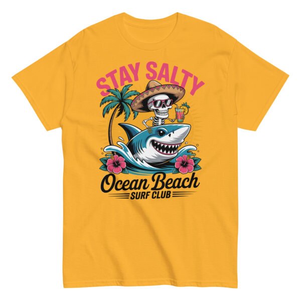 Stay Salty Ocean Beach Club Surf T-Shirt - Image 13