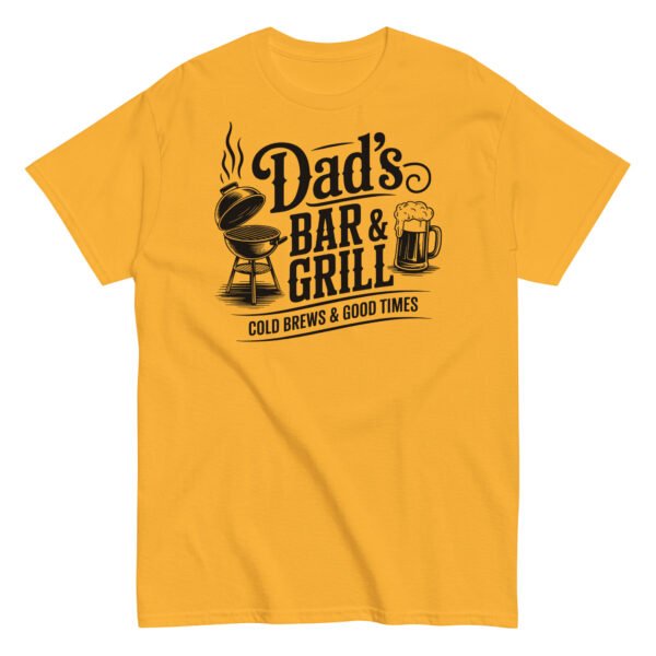 Dad’s Bar & Grill T-shirt For Dads BBQ - Image 10