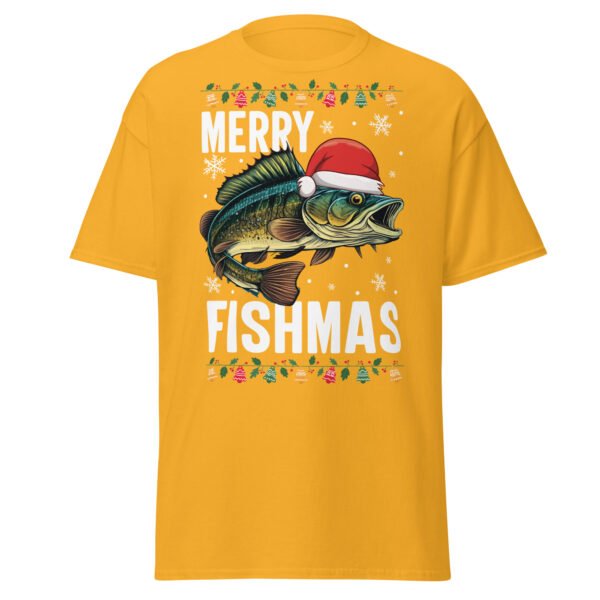 Merry Fishmas Christmas T-shirts For Men Who Fish - Image 12