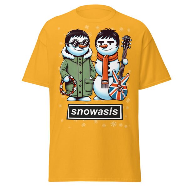 Snowasis Oasis Christmas T-shirt  Liam & Noel Gallagher Tshirt - Image 12