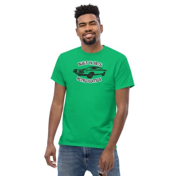 Built In 1975 Retro Edition 50th Birthday Gift T-shirt - Image 2