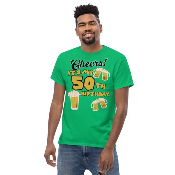 Cheers It’s My 50th birthday T Shirts - Image 3