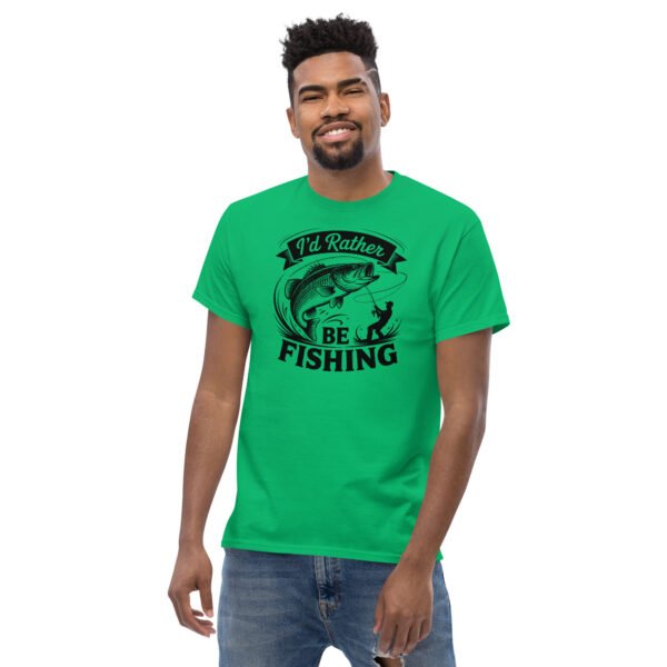 Fishing T-shirts – I’d Rather Be Fishing - Image 3
