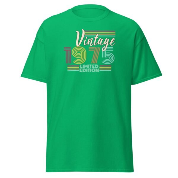 Vintage 1975 T-shirt Limited Edition 50th Birthday T-shirt - Image 9