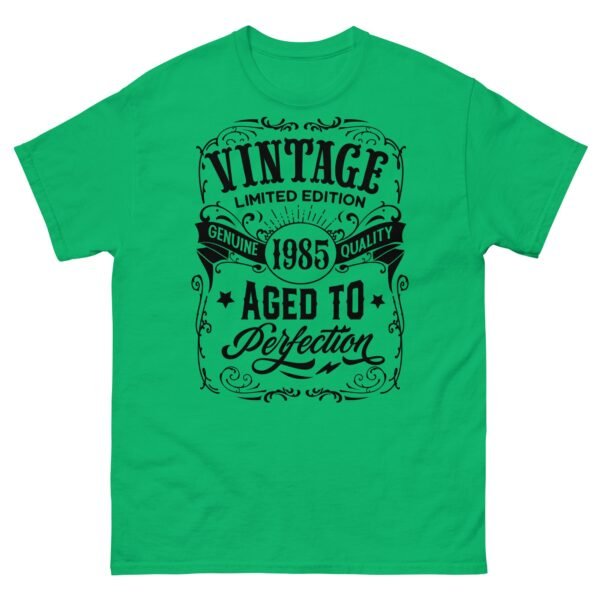 Vintage 1985 T-shirt 40th Birthday Gift Aged To Perfection T shirt - Image 7