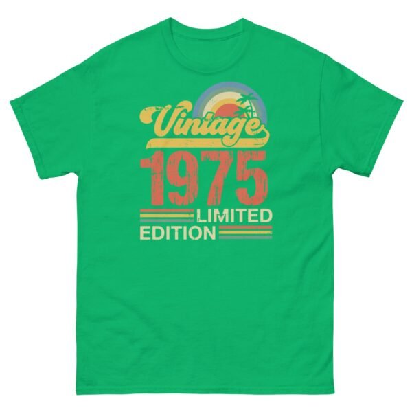 Vintage 1975 T-shirt Limited Edition 50th Birthday T shirt - Image 11