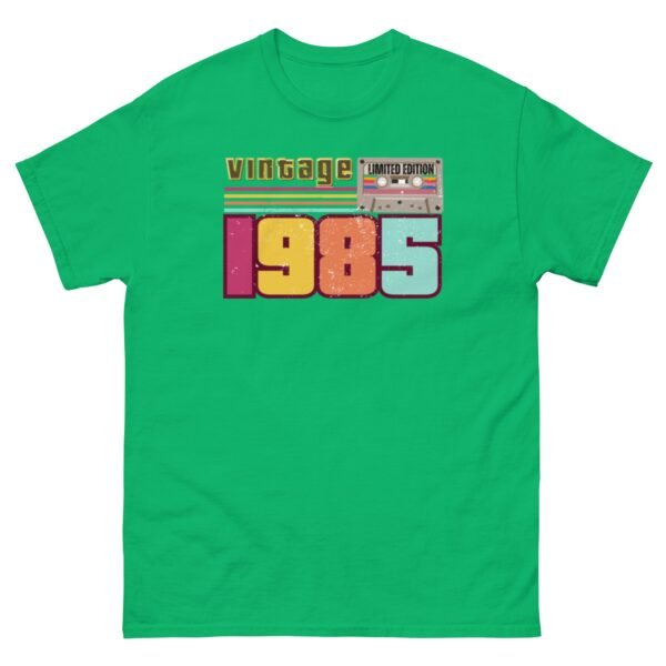 Vintage 1985 T-shirt Cassette Tape Limited Edition 40th Birthday - Image 10