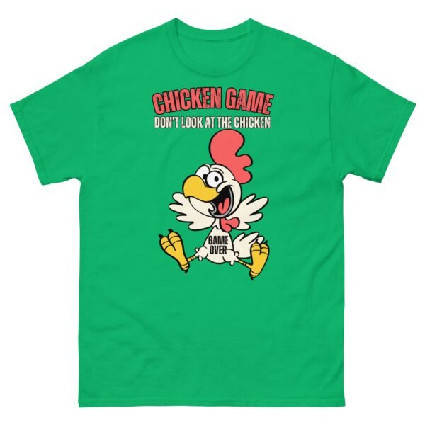 Chicken Game T-shirt Funny T-shirt Gift For Him - Image 9