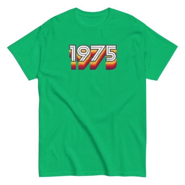 1975 Birth Year Gift T-shirt 50th Birthday Tshirt 1975 Retro