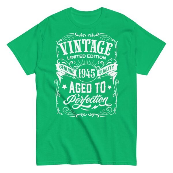 Vintage 1945 Aged To Perfection Gift T-shirt 1945 Birth Year - Image 12