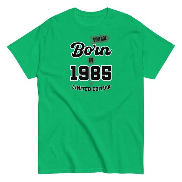 Born in 1985 Birthday T-shirt Vintage Birth Year 1985 - Image 10