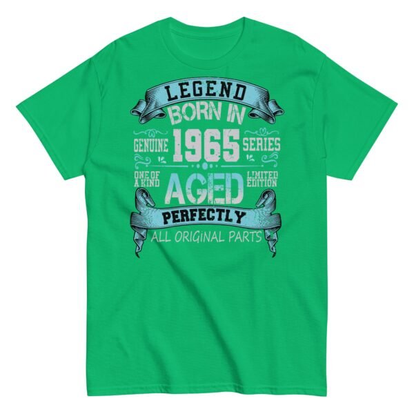 1965 Birthday Year Gift T-shirt 1965 Legend Aged Perfectly - Image 11
