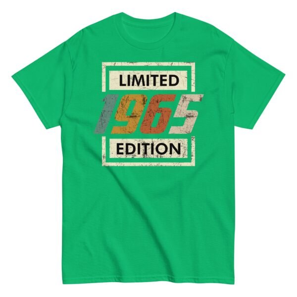 1965 Birthday Year Gift T-shirt Born In 1965 Limited Edition T-shirt - Image 11