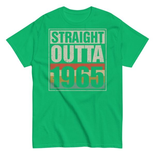 1965 Birthday Year Gift T-shirt Straight Outta 1965 T-shirt - Image 11