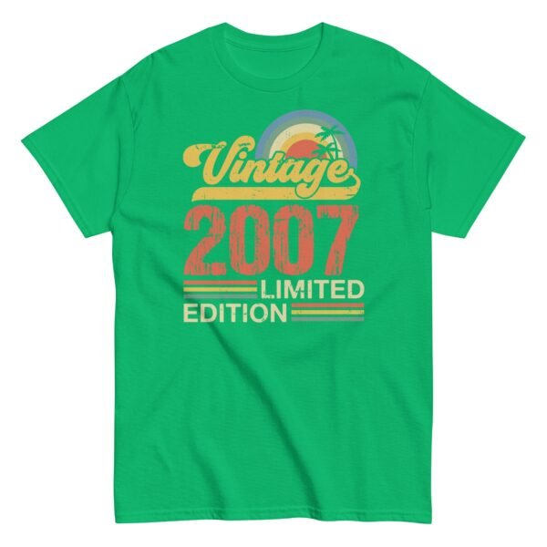 2007 Birthday Gift T-shirt Limited Edition T-shirt - Image 12