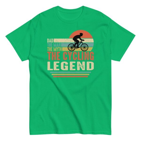 Dad The Man The Myth The Cycling Legend t-shirt - Image 10