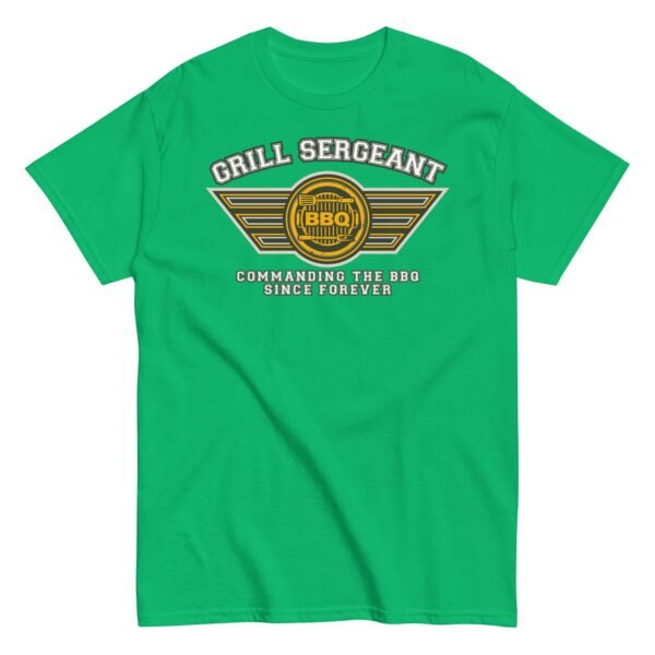 Grill Sergeant BBQ T Shirt Funny BBQ Gift T-shirts - Image 11
