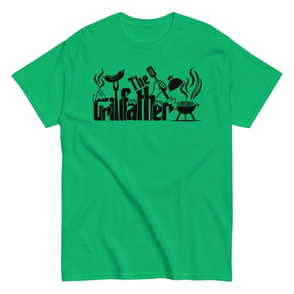 The Grillfather BBQ T shirt Gift For Dad Barbecue T-shirt - Image 8