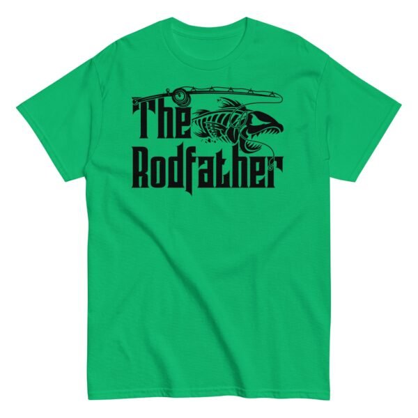 The Rodfather T Shirt Gift For Fishing Dads - Image 6