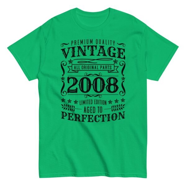 2008 Vintage Birthday T-shirt - Image 9
