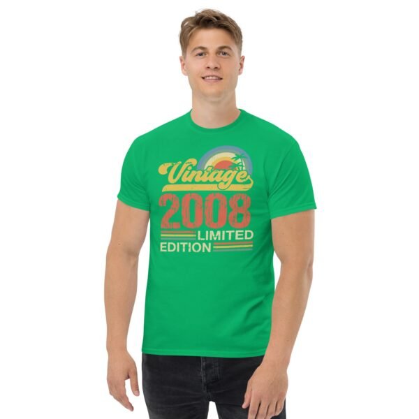 2008 Vintage Birthday T-shirt Limited Edition Birthday T Shirt - Image 4