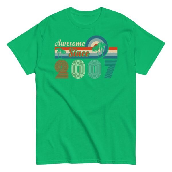 Awesome Since 2007 Birthday T-shirt Gift Idea - Image 9