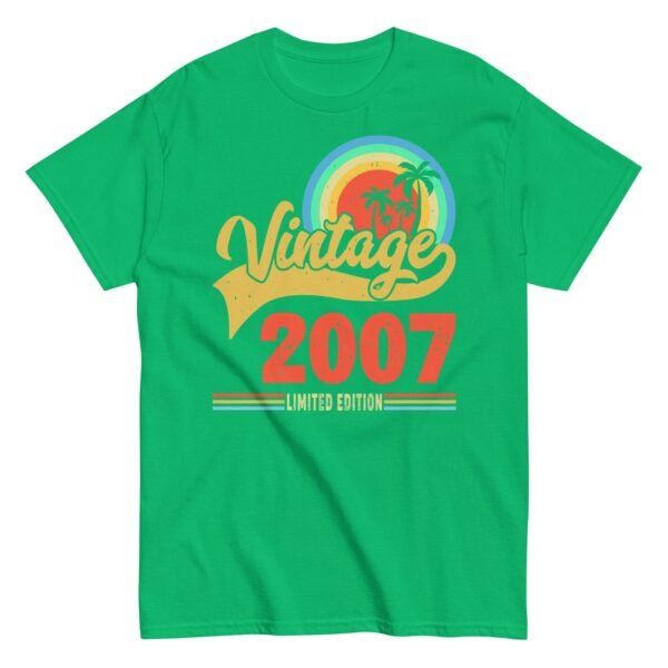 Vintage 2007 Limited Edition Birthday T-shirt Gifts - Image 11