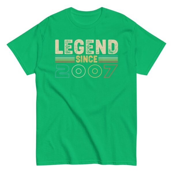 Legend Since 2007 T-shirts 18th Birthday Gifts - Image 11