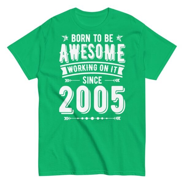Born To Be Awesome Since 2005 T-shirts Birthday Gift - Image 12