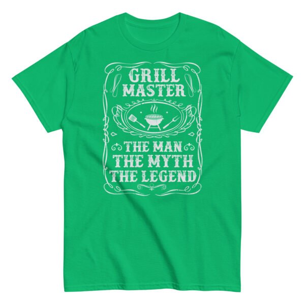 Grillmaster The Man The Myth The Legend Funny BBQ T-shirt - Image 10