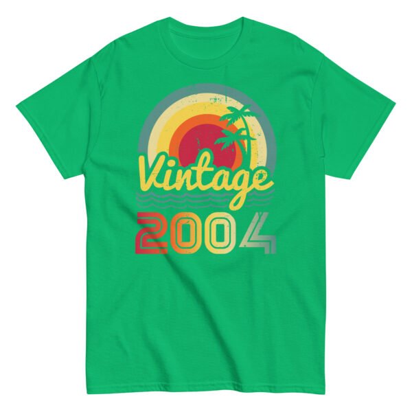 Vintage 2004 T-Shirt 2004 Birth Year Gift T Shirt - Image 8