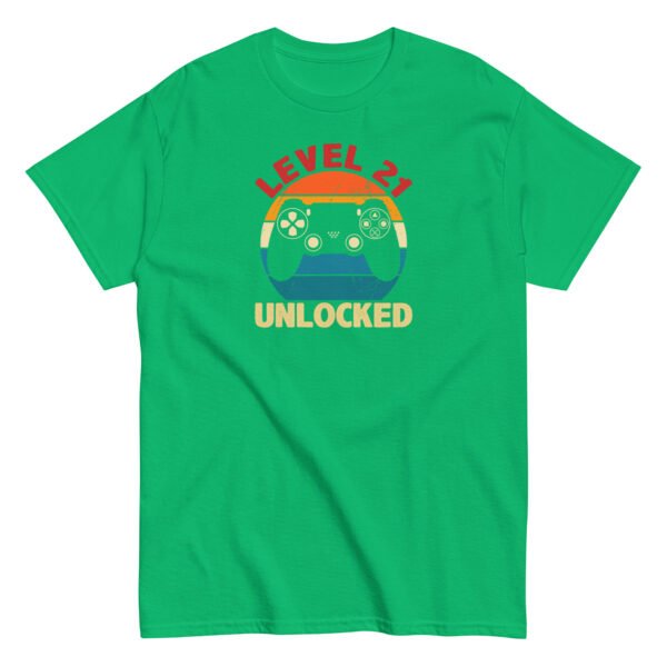 Level 21 Unlocked T-shirt 21st Birthday Gift T Shirts - Image 9