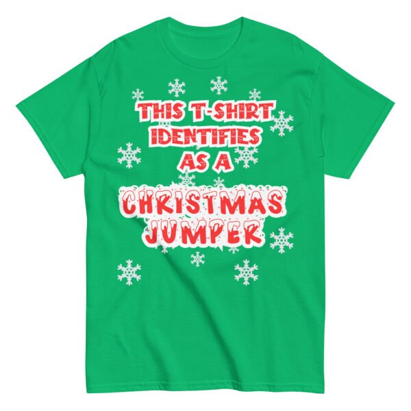 This T-Shirt Identifies As A Christmas Jumper - Image 9