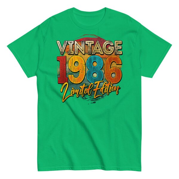Vintage 1986 Limited Edition Birthday 86 T-shirt - Image 11