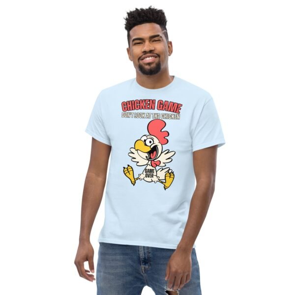 Chicken Game T-shirt Funny T-shirt Gift For Him - Image 3