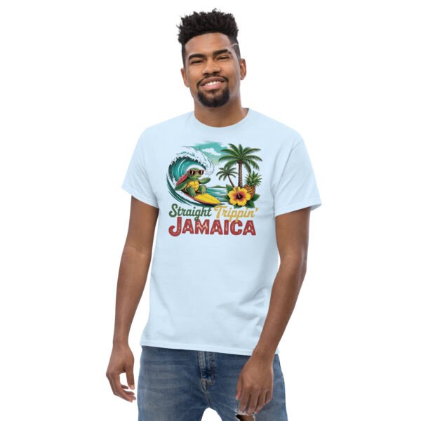 Jamaica Surf Turtle Tropical Beach Surfing T-shirts - Image 3