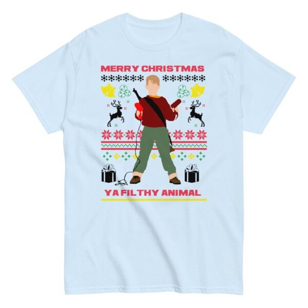 Merry Christmas Ya Filthy Animal Home Alone Christmas T-shirt - Image 16