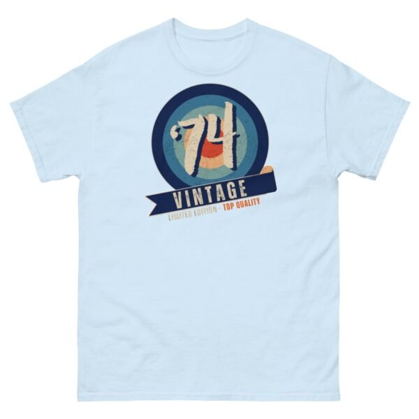 1974 Birthday t-shirt ’74 Vintage 1974 Gift Limited Edition T-shirt - Image 15